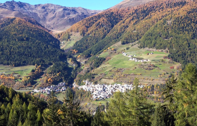 Stilfs in Südtiroler Vinschgau